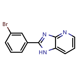2-(3-bromophenyl)-1H-imidazo[4,5-b]pyridine