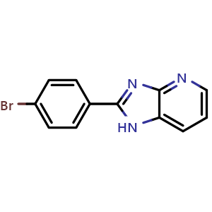 2-(4-bromophenyl)-1H-imidazo[4,5-b]pyridine