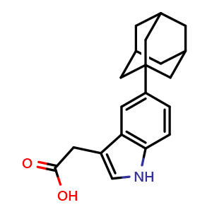 2-(5-(adamantan-1-yl)-1H-indol-3-yl)acetic acid