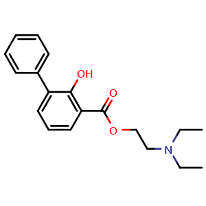 Chemical structure of Xenysalate , CAS 3572-52-9, AChemBlock X209964