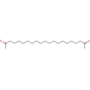 Chemical structure of 2,20-Heneicosanedione , CAS 13897-17-1, AChemBlock X209985