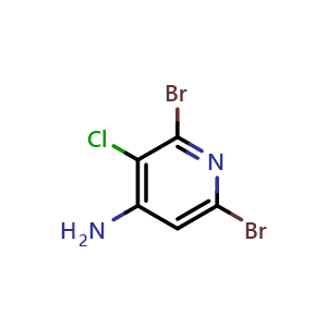 2,6-dibromo-3-chloro-pyridin-4-amine