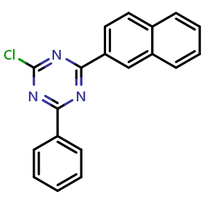 2-Chloro-4-(naphthalen-2-yl)-6-phenyl-1,3,5-triazine