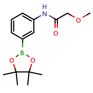 2-methoxy-N-[3-(tetramethyl-1,3,2-dioxaborolan-2-yl)phenyl]acetamide
