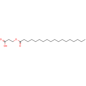 3-(octadecanoyloxy)propanoic acid