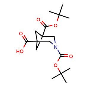 3,5-bis(tert-butoxycarbonyl)-3-azabicyclo[3.1.1]heptane-1-carboxylic acid