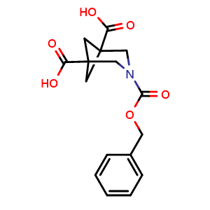 3-benzyloxycarbonyl-3-azabicyclo[3.1.1]heptane-1,5-dicarboxylic acid