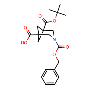 3-benzyloxycarbonyl-5-tert-butoxycarbonyl-3-azabicyclo[3.1.1]heptane-1-carboxylic acid