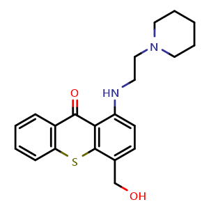 4-(hydroxymethyl)-1-((2-(piperidin-1-yl)ethyl)amino)-9H-thioxanthen-9-one