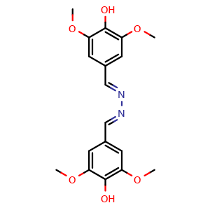 4,4'-((1E,1'E)-hydrazine-1,2-diylidenebis(methaneylylidene))bis(2,6-dimethoxyphenol)
