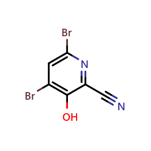 4,6-dibromo-3-hydroxypicolinonitrile