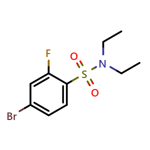 4-bromo-N,N-diethyl-2-fluorobenzenesulfonamide