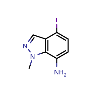 4-iodo-1-methyl-indazol-7-amine