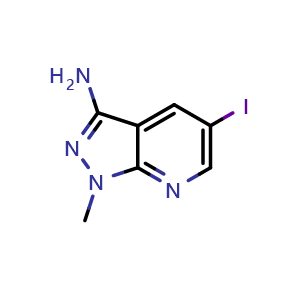 5-iodo-1-methyl-pyrazolo[3,4-b]pyridin-3-amine