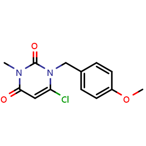 6-Chloro-1-(4-methoxybenzyl)-3-methylpyrimidine-2,4(1H,3H)-Dione