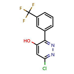 6-chloro-3-(3-(trifluoromethyl)phenyl)pyridazin-4-ol