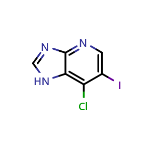7-chloro-6-iodo-1H-imidazo[4,5-b]pyridine