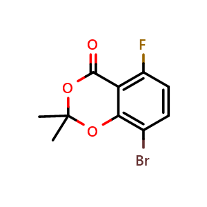 8-bromo-5-fluoro-2,2-dimethyl-4H-benzo[d][1,3]dioxin-4-one