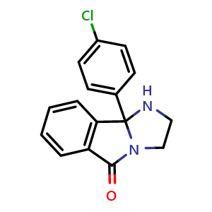 9b-(4-chlorophenyl)-1,2,3,9b-tetrahydro-5H-imidazo[2,1-a]isoindol-5-one