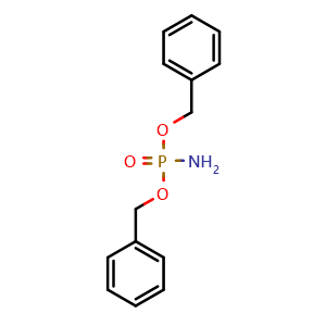 Chemical structure of dibenzyl phosphoramidate , CAS 3905-76-8, AChemBlock X210715