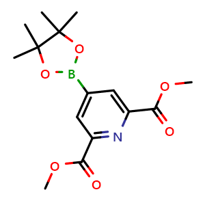 dimethyl 4-(4,4,5,5-tetramethyl-1,3,2-dioxaborolan-2-yl)pyridine-2,6-dicarboxylate
