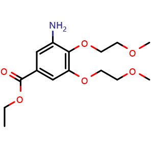 ethyl 3-amino-4,5-bis(2-methoxyethoxy)benzoate