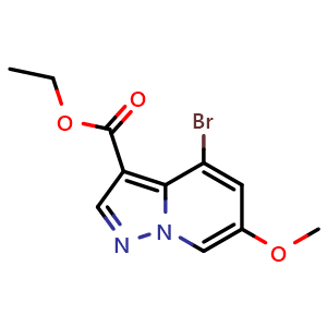 ethyl 4-bromo-6-methoxy-pyrazolo[1,5-a]pyridine-3-carboxylate