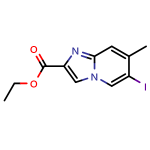 ethyl 6-iodo-7-methylimidazo[1,2-a]pyridine-2-carboxylate