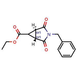 ethyl trans-3-benzyl-2,4-dioxo-3-aza-bicyclo[3.1.0]hexane-6-carboxylate