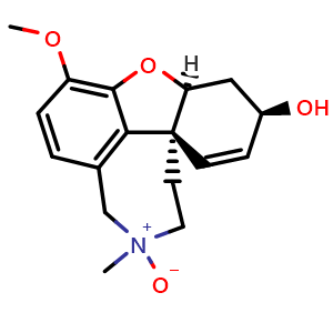 Chemical structure of Galanthamine N-Oxide , CAS 134332-50-6, AChemBlock X210836