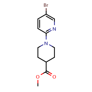 methyl 1-(5-bromopyridin-2-yl)piperidine-4-carboxylate