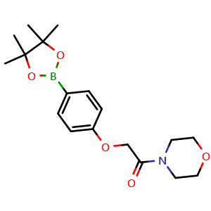 morpholine,4-[[4-(4,4,5,5-tetramethyl-1,3,2-dioxaborolan-2-yl)phenoxy]acetyl]-