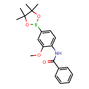 N-(2-methoxy-4-(4,4,5,5-tetramethyl-1,3,2-dioxaborolan-2-yl)phenyl)benzamide