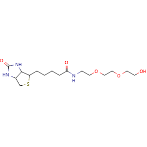 N-[2-[2-(2-hydroxyethoxy)ethoxy]ethyl]-5-(2-oxo-1,3,3a,4,6,6a-hexahydrothieno[3,4-d]imidazol-4-yl)pentanamide