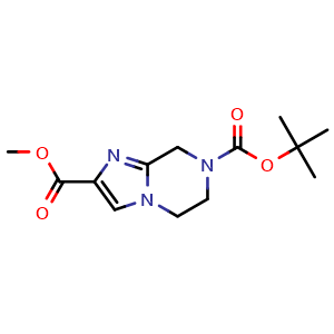 O7-tert-butyl O2-methyl 6,8-dihydro-5H-imidazo[1,2-a]pyrazine-2,7-dicarboxylate