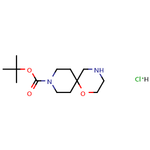 tert-butyl 1-oxa-4,9-diazaspiro[5.5]undecane-9-carboxylate hydrochloride