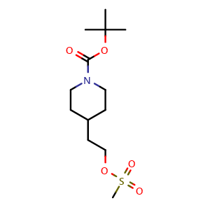 tert-butyl 4-(2-methylsulfonyloxyethyl)piperidine-1-carboxylate