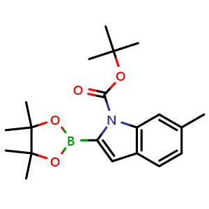 tert-butyl 6-methyl-2-(4,4,5,5-tetramethyl-1,3,2-dioxaborolan-2-yl)indole-1-carboxylate
