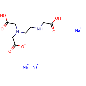 trisodium mono(N-(carboxymethyl)-N-(2-((carboxymethyl)amino)ethyl)glycinate)