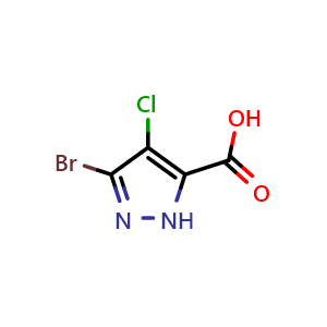 3-bromo-4-chloro-1H-pyrazole-5-carboxylic acid