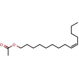 Chemical structure of 9Z-14Ac , CAS 16725-53-4, AChemBlock X211358
