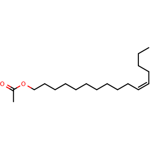 Chemical structure of 11Z-16Ac , CAS 34010-21-4, AChemBlock X211370