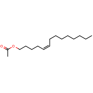 Chemical structure of 5Z-14Ac , CAS 35153-13-0, AChemBlock X211373