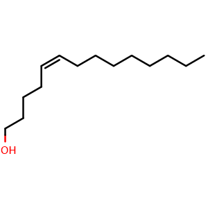 Chemical structure of 5Z-14OH , CAS 40642-42-0, AChemBlock X211379