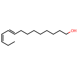 Chemical structure of 9Z11E-14OH , CAS 63025-02-5, AChemBlock X211393