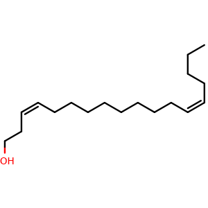 Chemical structure of 3Z13Z-18OH , CAS 66410-24-0, AChemBlock X211395