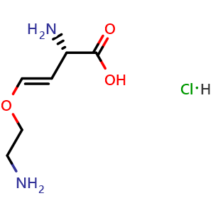 Chemical structure of Aviglycine hydrochloride , CAS 55720-26-8, AChemBlock X211424