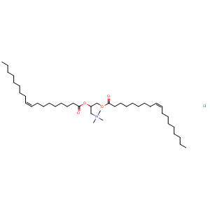 Chemical structure of DOTAP (chloride) , CAS 132172-61-3, AChemBlock X211461