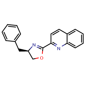 Chemical structure of (R)-Bn-Quinox , CAS 933992-48-4, AChemBlock X211517