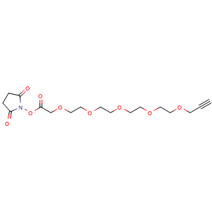 Propargyl-PEG4-O-C1-NHS ester